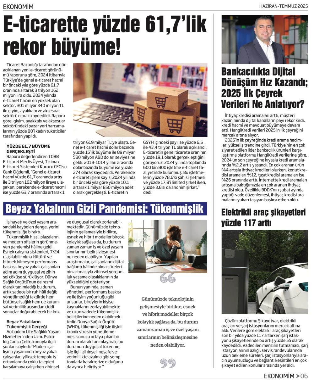 EKONOMİM Temmuz Sayısı Çıktı!
